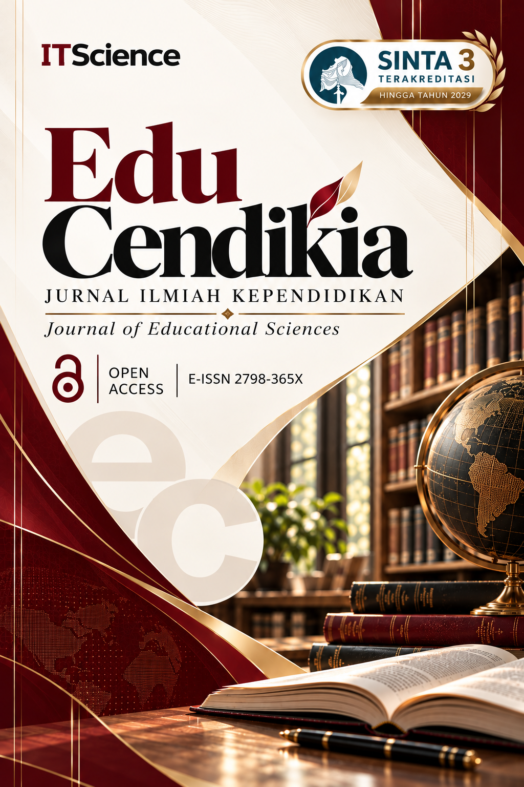 Cover Edu Cendikia: Jurnal Ilmiah Kependidikan